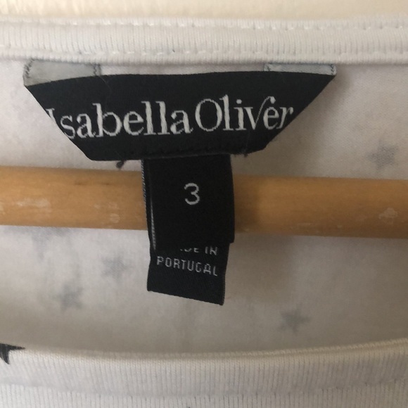 Long sleeved White Maternity Shirt - Picture 2 of 4